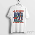 Classic Danger Alligators In Area Florida Gators Beat - Adult & Kids T-Shirts, Sweatshirts & Hoodies apparel design preview 1