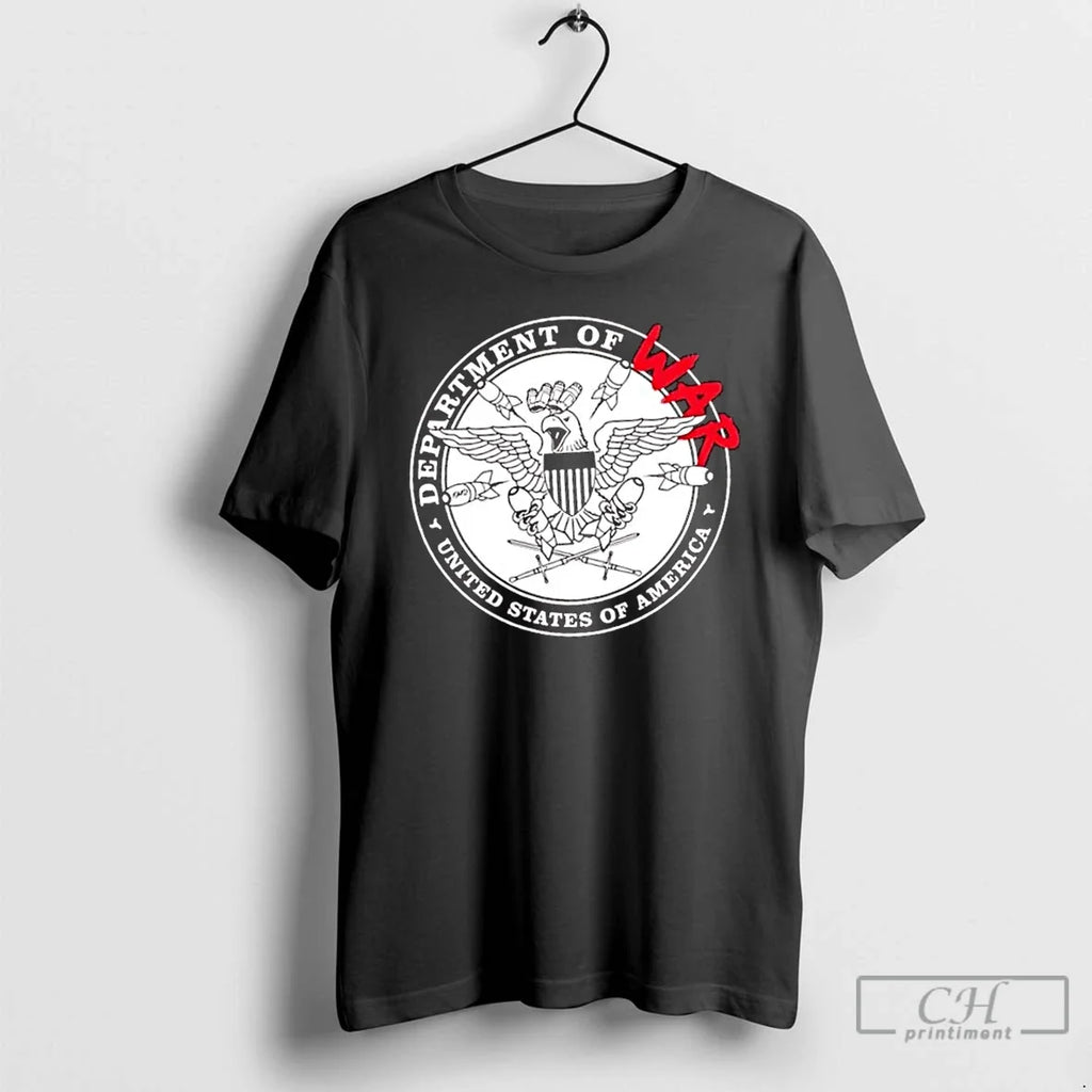 Classic Department Of War Usa Bald Eagle - Adult & Kids T-Shirts, Sweatshirts & Hoodies apparel design preview 1
