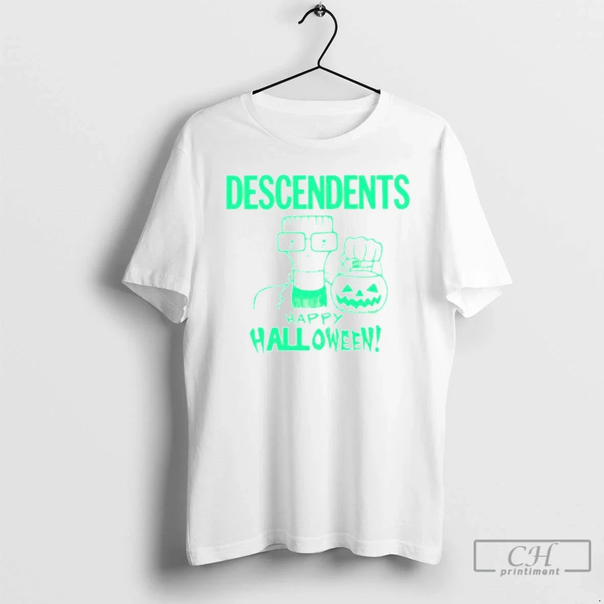 Classic Descendents Happy Halloween - Adult & Kids T-Shirts, Sweatshirts & Hoodies apparel design preview 1