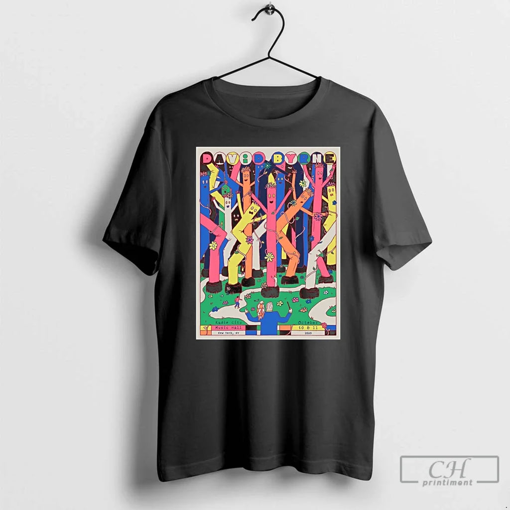 Classic Design David Byrne Oct 10 11 2025 Radio City - Adult & Kids T-Shirts, Sweatshirts & Hoodies apparel design preview 1