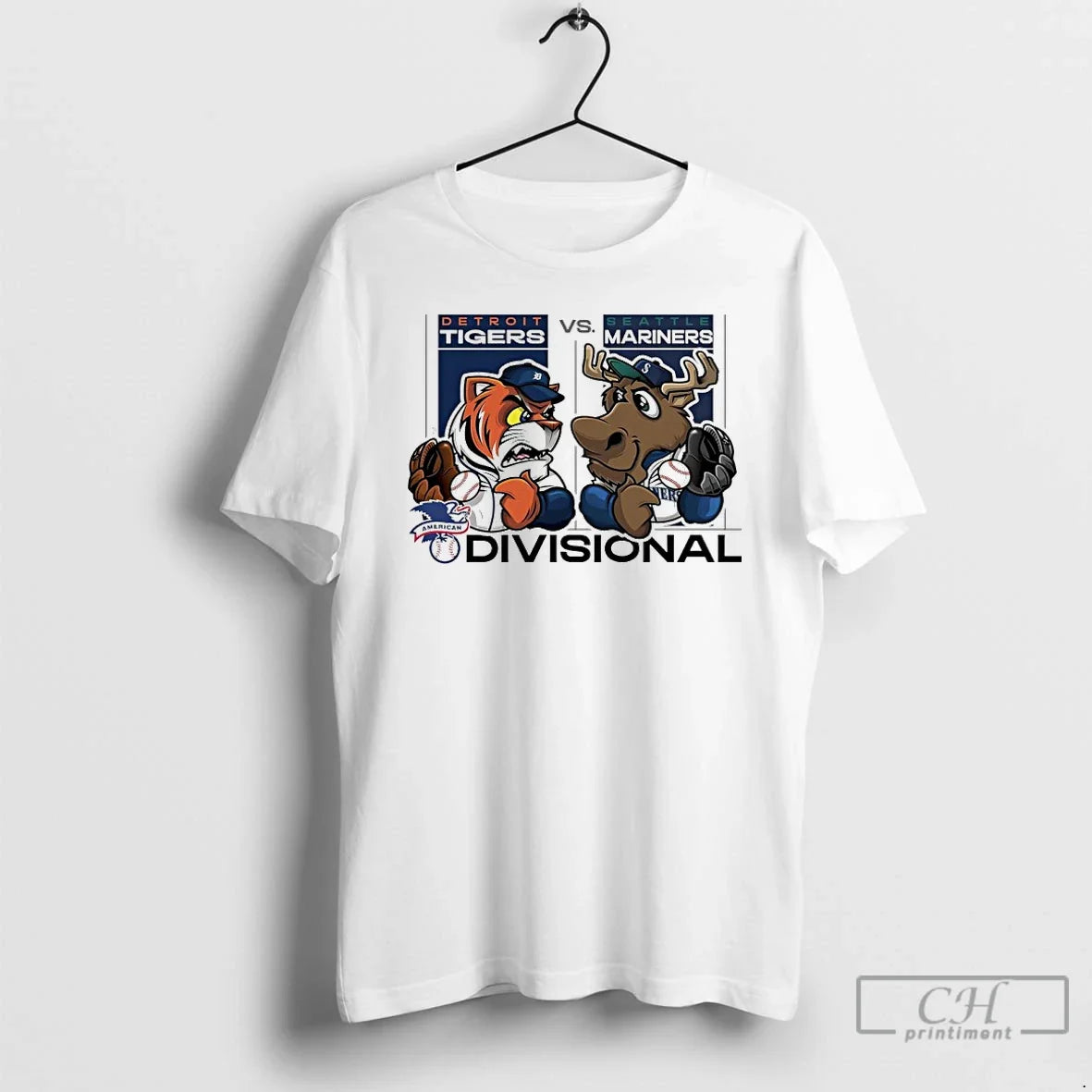 Classic Detroit Tigers Vs Seattle Mariners 2025 Al - Adult & Kids T-Shirts, Sweatshirts & Hoodies apparel design preview 1