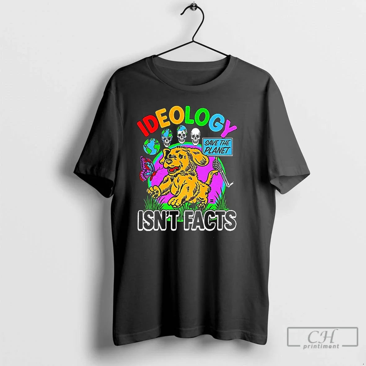 Classic Dog Ideology Isnt Facts - Adult & Kids T-Shirts, Sweatshirts & Hoodies apparel design preview 1