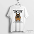 Classic Dog Controlling My Mouth Is The Easy Part Its - Adult & Kids T-Shirts, Sweatshirts & Hoodies apparel design preview 1