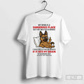 Classic Dog My Mind Is A Dangerous Place But Mouth - Adult & Kids T-Shirts, Sweatshirts & Hoodies apparel design preview 1