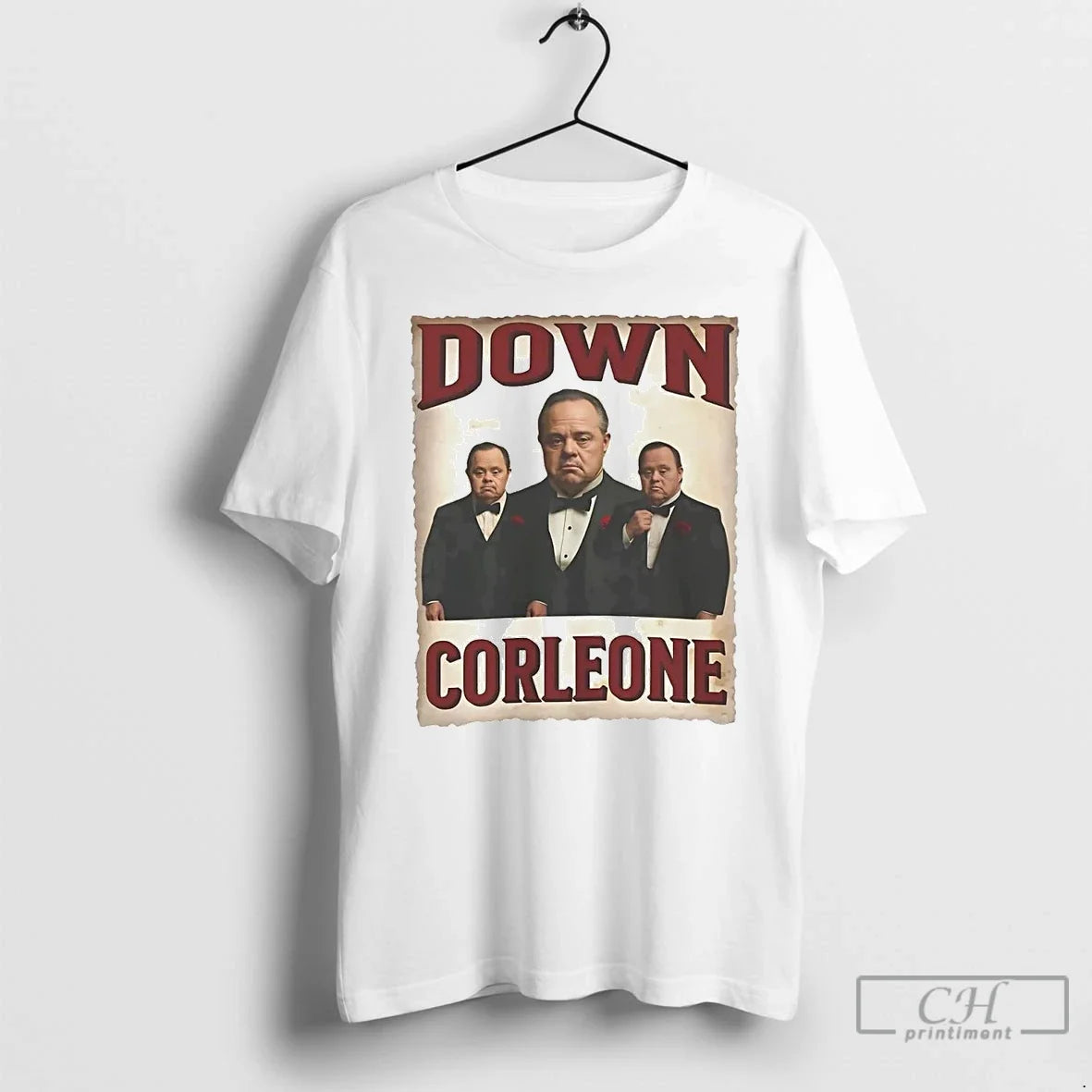 Classic Down Corleone Godfather Syndrome - Adult & Kids T-Shirts, Sweatshirts & Hoodies apparel design preview 1