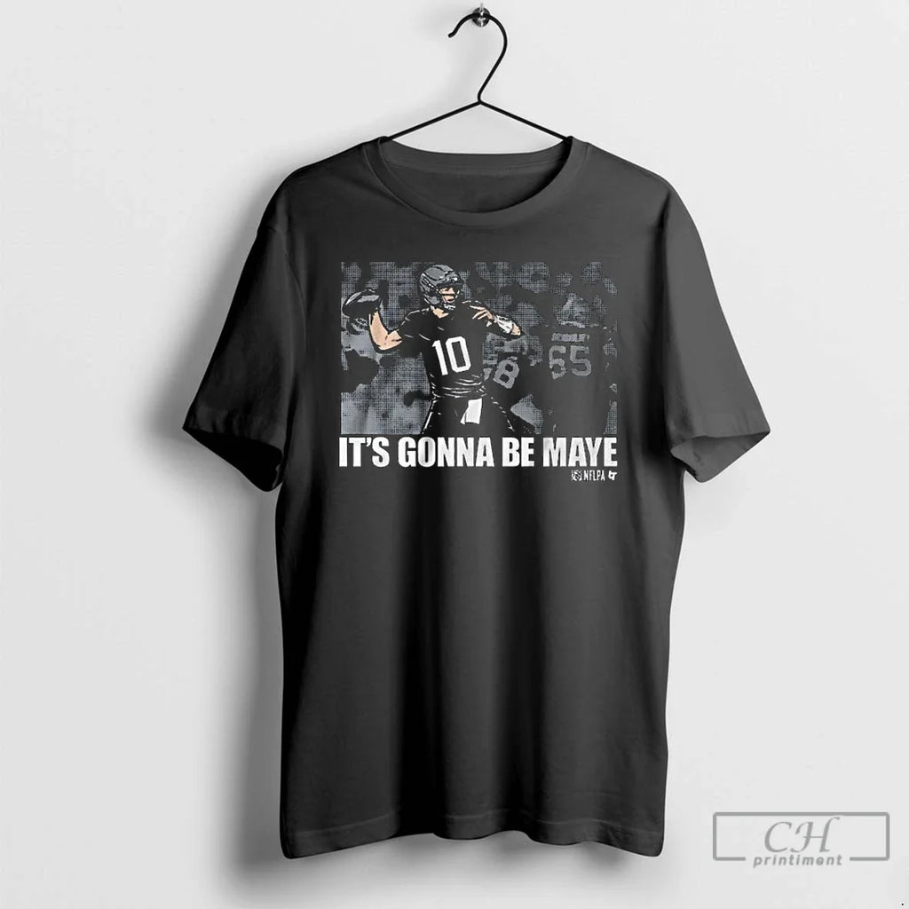 Classic Drake Maye Its Gonna Be Long Sleve - Adult & Kids T-Shirts, Sweatshirts & Hoodies apparel design preview 1