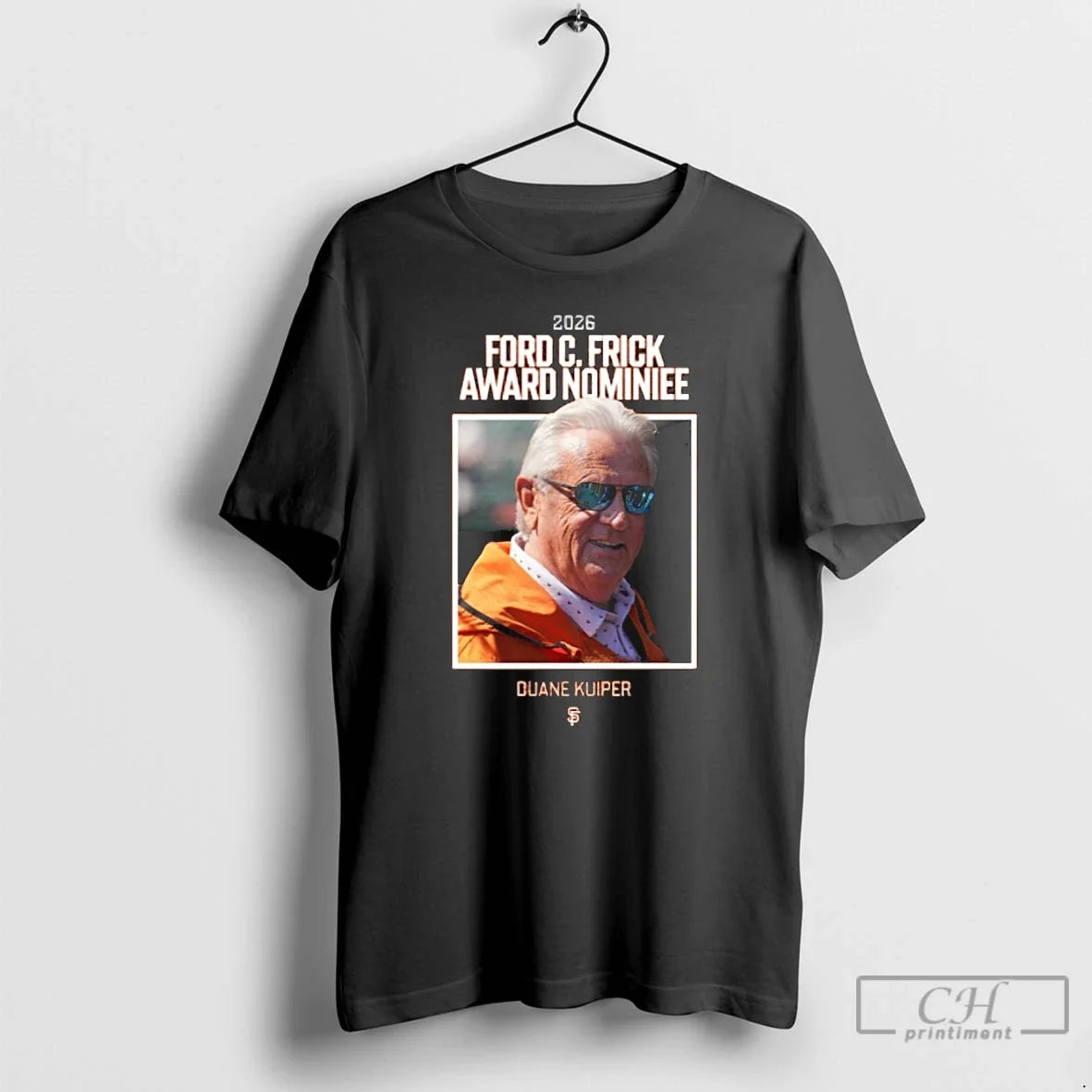 Classic Duane Kuiper 2026 Ford C Frick Award Nominiee - Adult & Kids T-Shirts, Sweatshirts & Hoodies apparel design preview 1