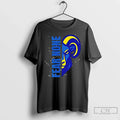 Classic East Coast Rams Fear None Logo T Shirs - Adult & Kids T-Shirts, Sweatshirts & Hoodies apparel design preview 1