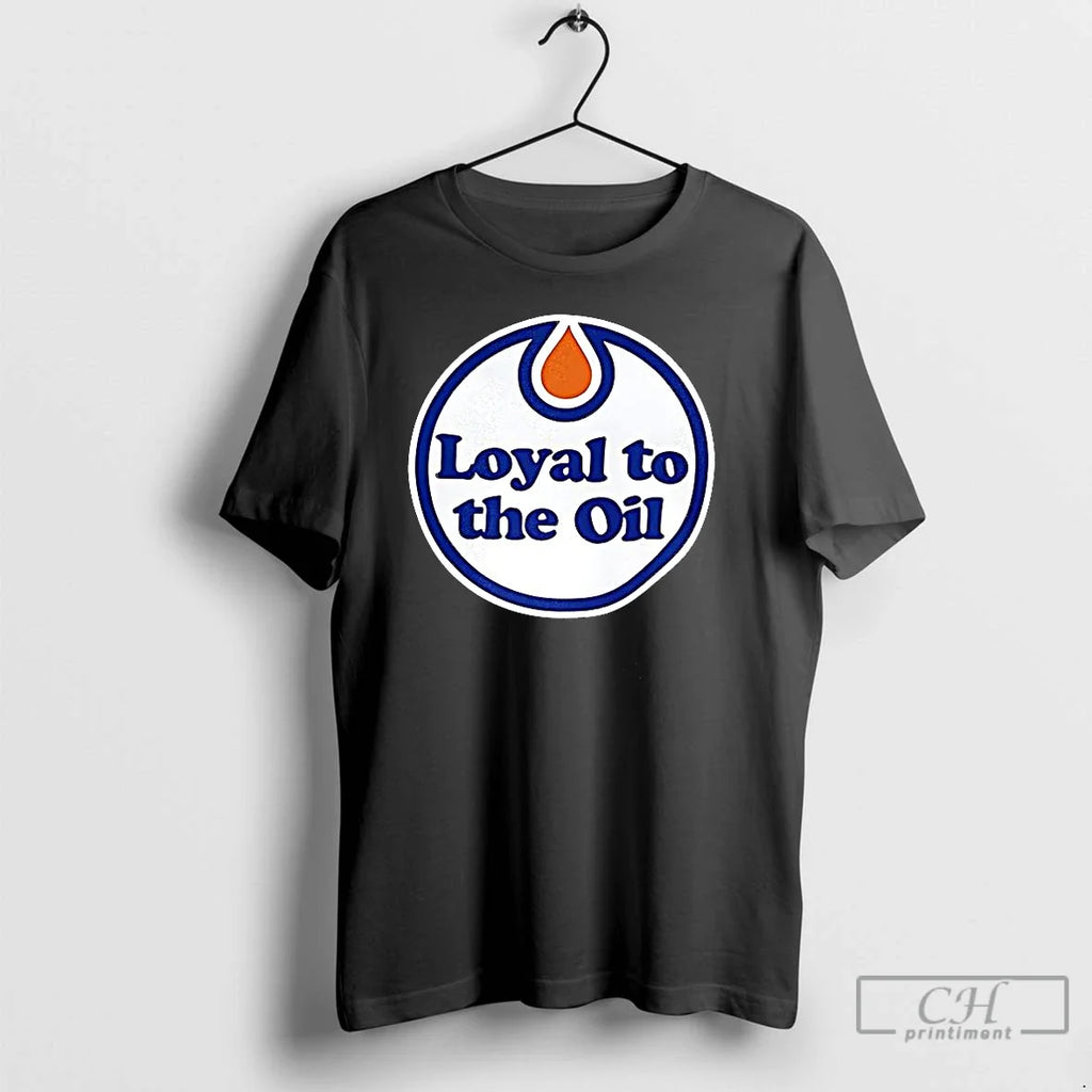 Classic Edmonton Oilers Loyal To Oil - Adult & Kids T-Shirts, Sweatshirts & Hoodies apparel design preview 1