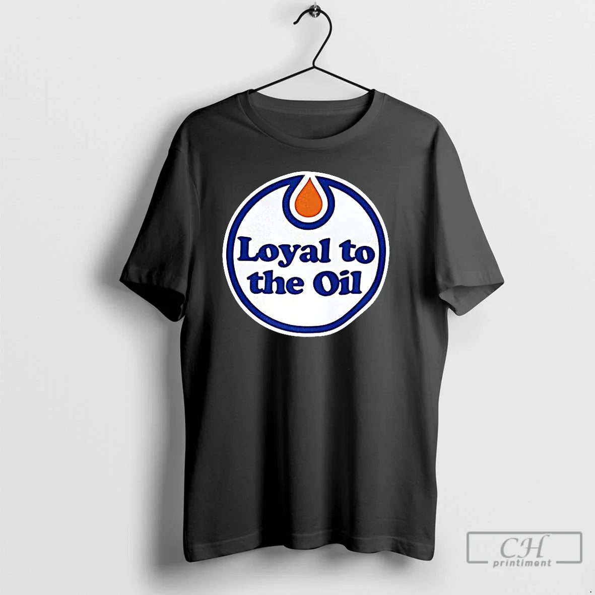 Classic Edmonton Oilers Loyal To Oil - Adult & Kids T-Shirts, Sweatshirts & Hoodies apparel design preview 1