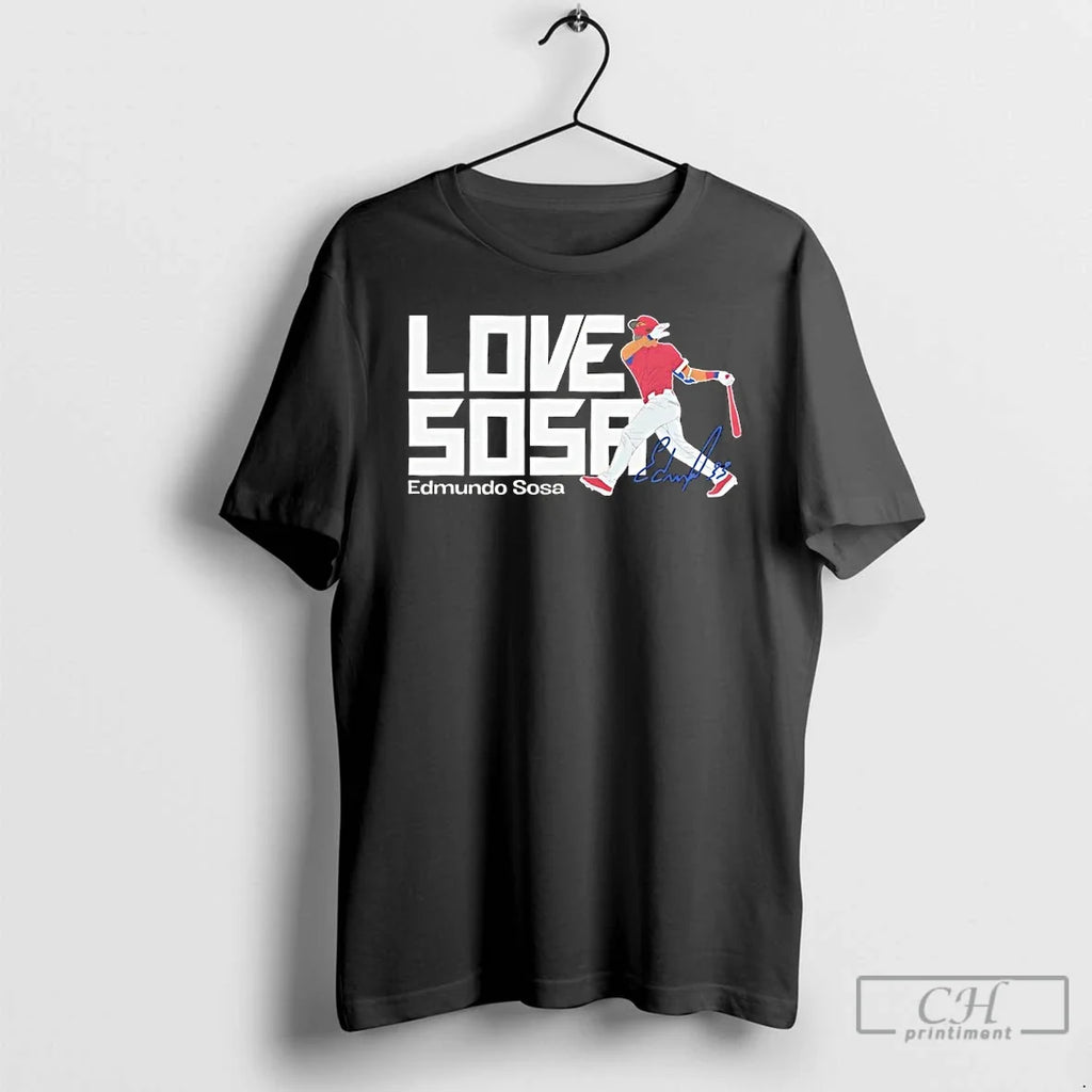 Classic Edmundo Sosa Love Philadelphia Phillies - Adult & Kids T-Shirts, Sweatshirts & Hoodies apparel design preview 1