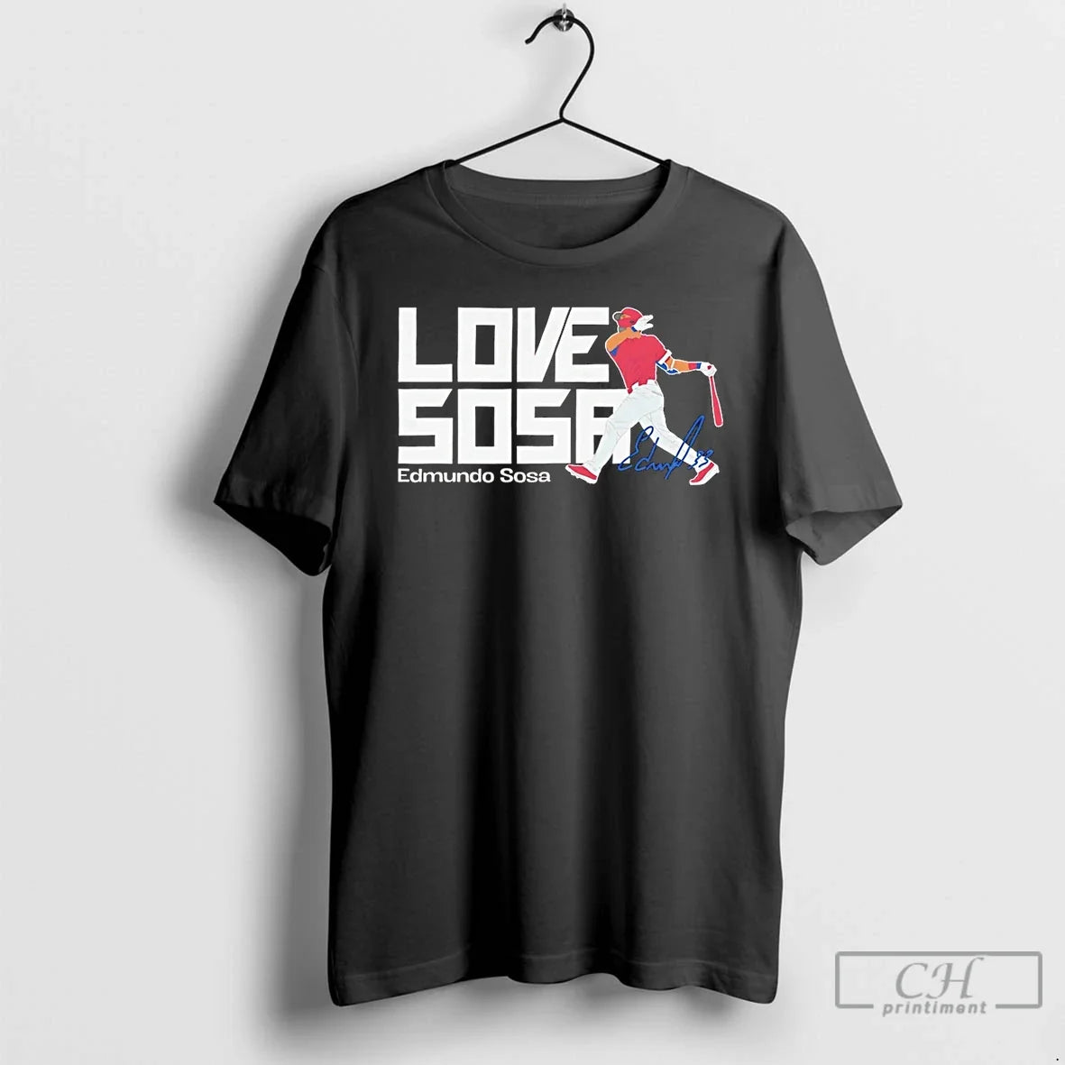 Classic Edmundo Sosa Love Philadelphia Phillies Swing - Adult & Kids T-Shirts, Sweatshirts & Hoodies apparel design preview 1