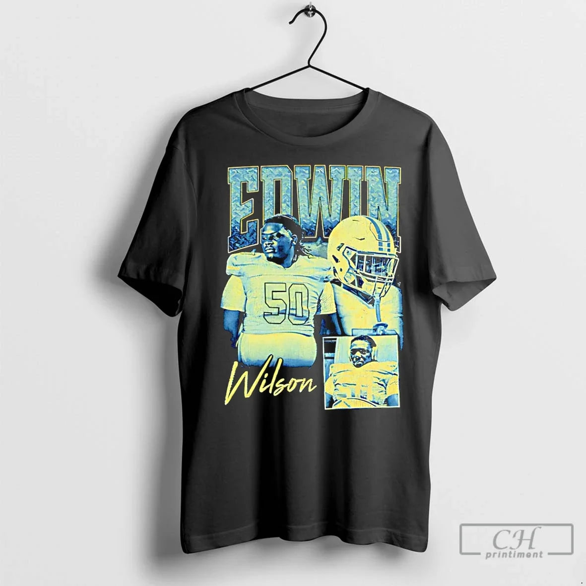 Classic Edwin Wilson Graphic Vintage - Adult & Kids T-Shirts, Sweatshirts & Hoodies apparel design preview 1
