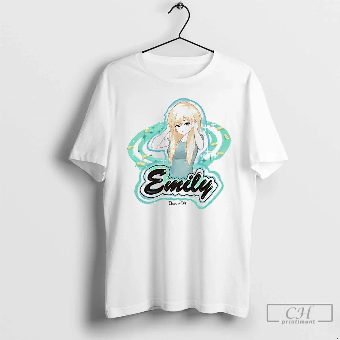Classic Emily Class Of 09 Airbrushed - Adult & Kids T-Shirts, Sweatshirts & Hoodies apparel design preview 1