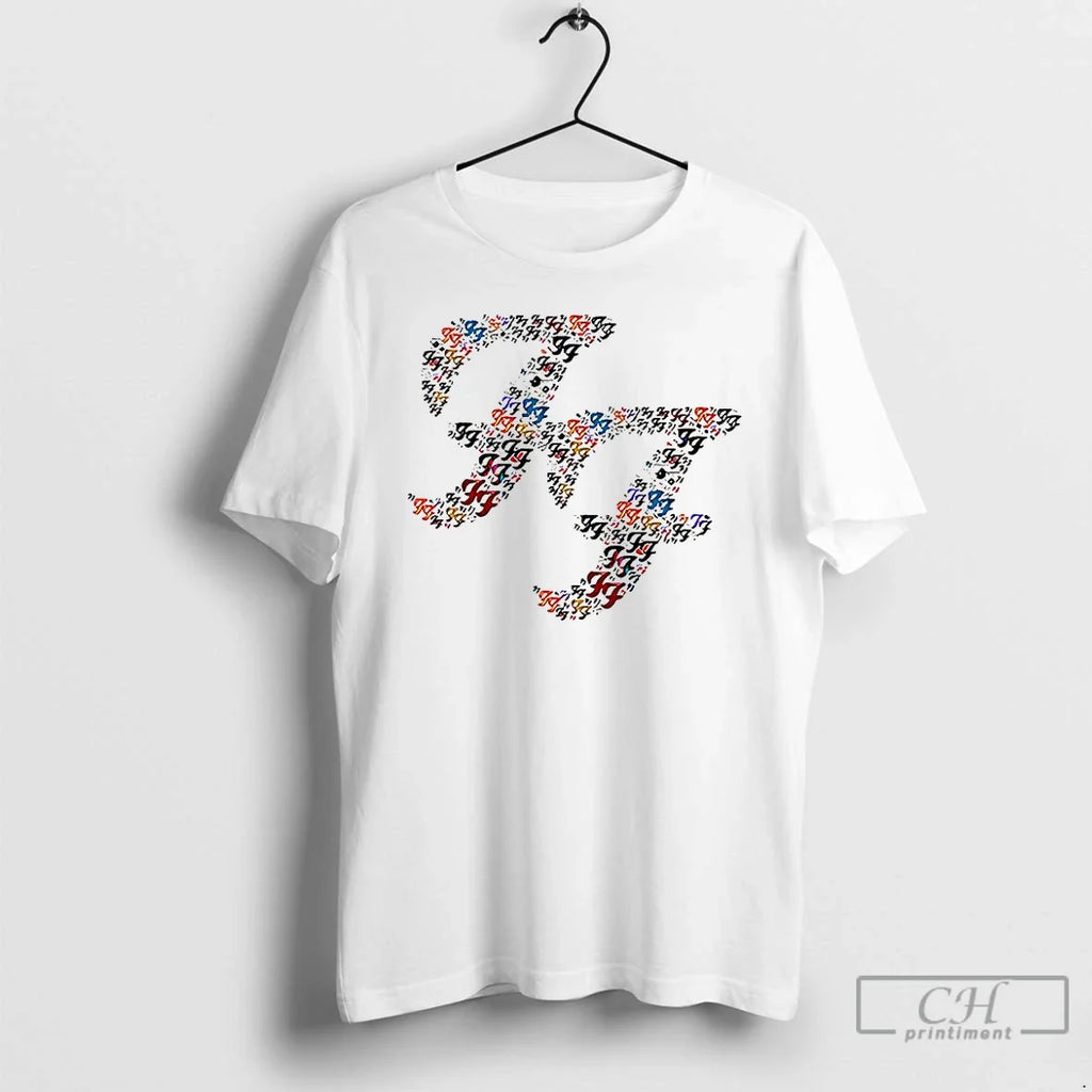Classic Ff Repeat Foo Logo - Adult & Kids T-Shirts, Sweatshirts & Hoodies apparel design preview 1
