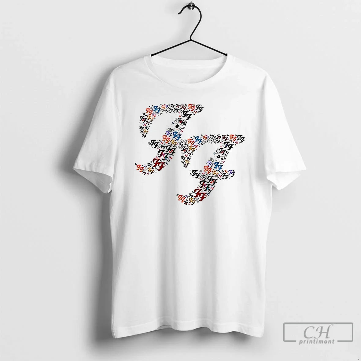 Classic Ff Repeat Foo Logo - Adult & Kids T-Shirts, Sweatshirts & Hoodies apparel design preview 1