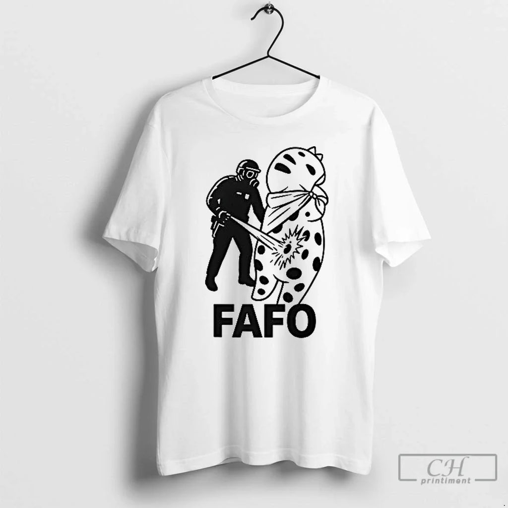 Classic Fafo A Police Officer In Riot Gear T Shirs - Adult & Kids T-Shirts, Sweatshirts & Hoodies apparel design preview 1