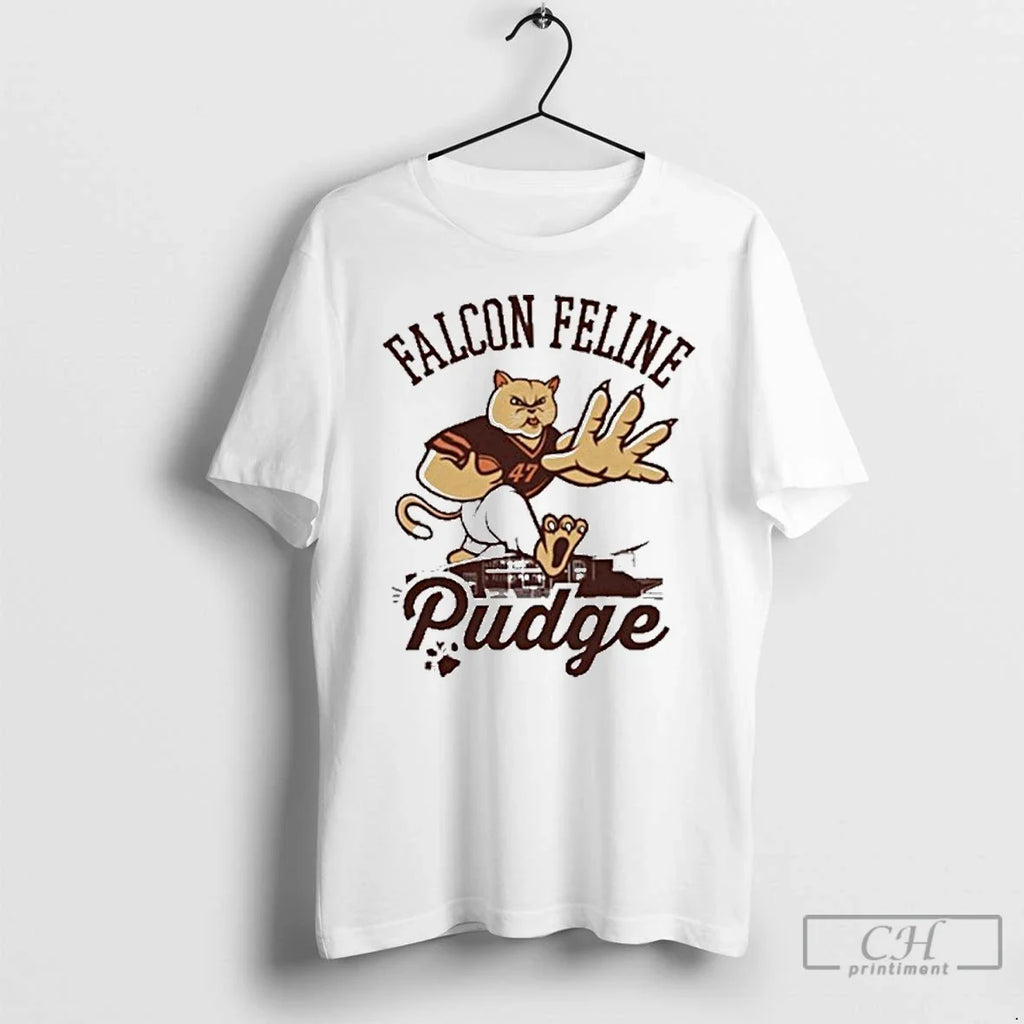 Classic Falcon Feline Pudge The Cat Bowling Green - Adult & Kids T-Shirts, Sweatshirts & Hoodies apparel design preview 1