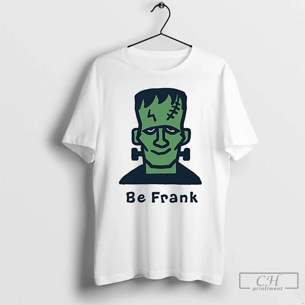 Classic Frankenstein Be Frank Monster Halloween - Adult & Kids T-Shirts, Sweatshirts & Hoodies apparel design preview 1