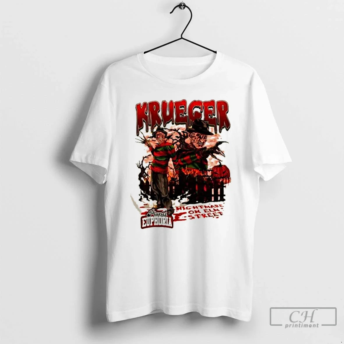 Classic Freddy Krueger Halloween Nightmare On Elm - Adult & Kids T-Shirts, Sweatshirts & Hoodies apparel design preview 1