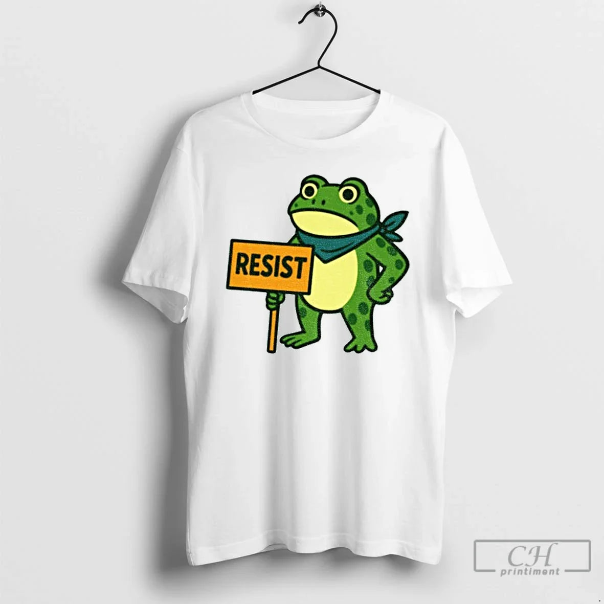 Classic Frog Resist Portland Protest Activist - Adult & Kids T-Shirts, Sweatshirts & Hoodies apparel design preview 1