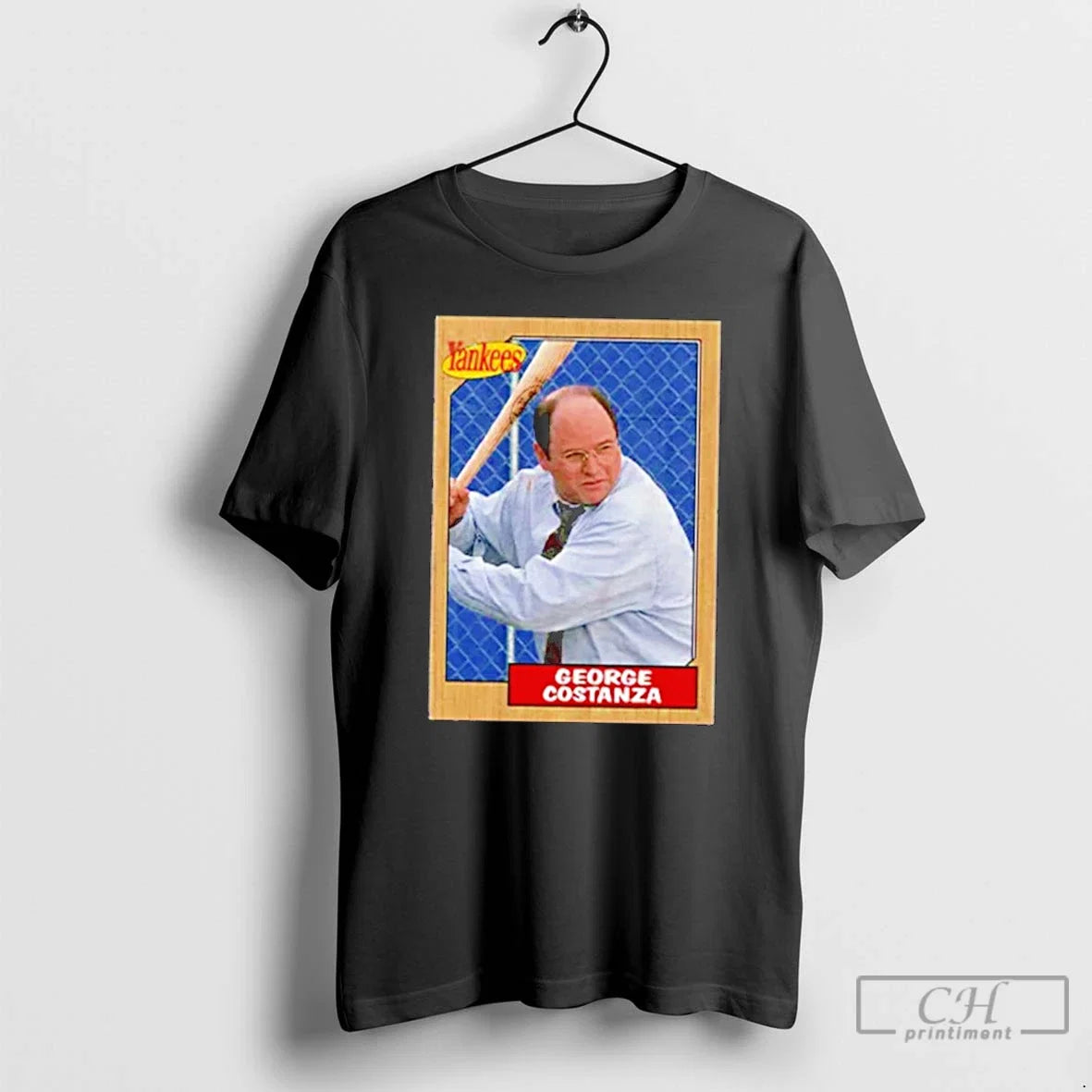 Classic George Costanza Yankees Seinfeld - Adult & Kids T-Shirts, Sweatshirts & Hoodies apparel design preview 1