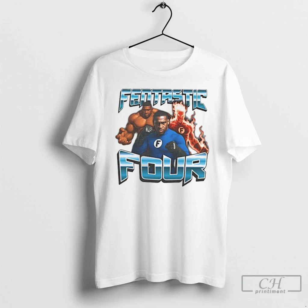 Classic George Floyd Fentastic Four Funny - Adult & Kids T-Shirts, Sweatshirts & Hoodies apparel design preview 1