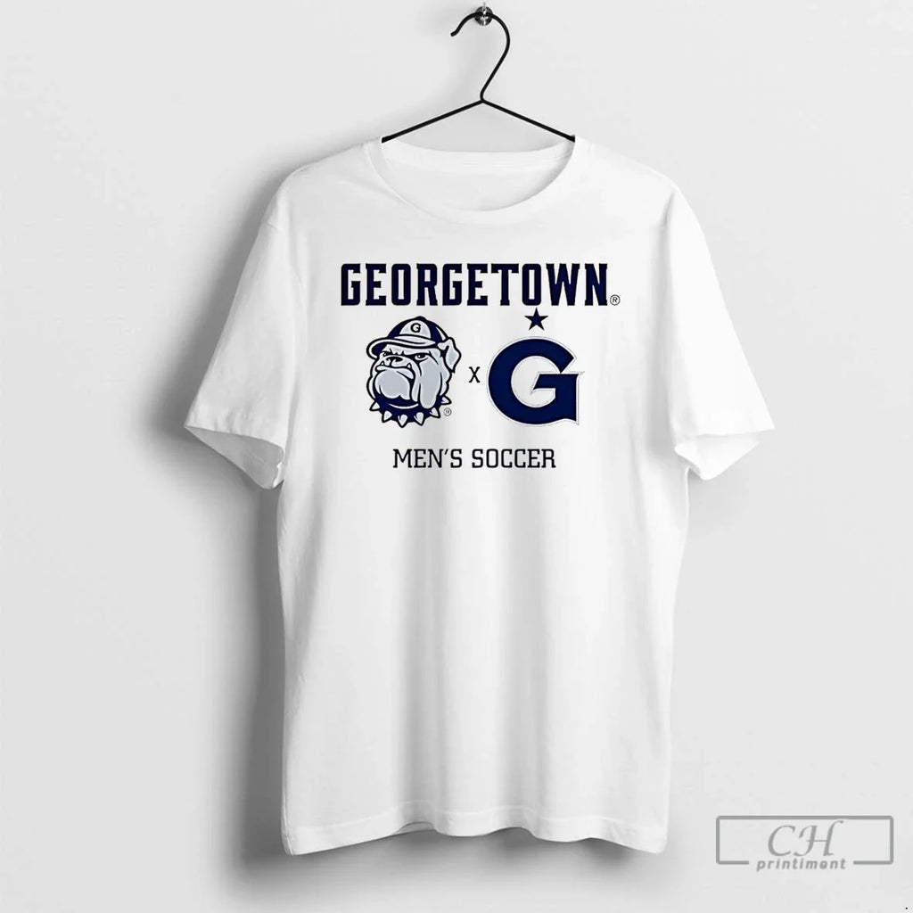 Classic Georgetown Mens Soccer 2025 Logo - Adult & Kids T-Shirts, Sweatshirts & Hoodies apparel design preview 1