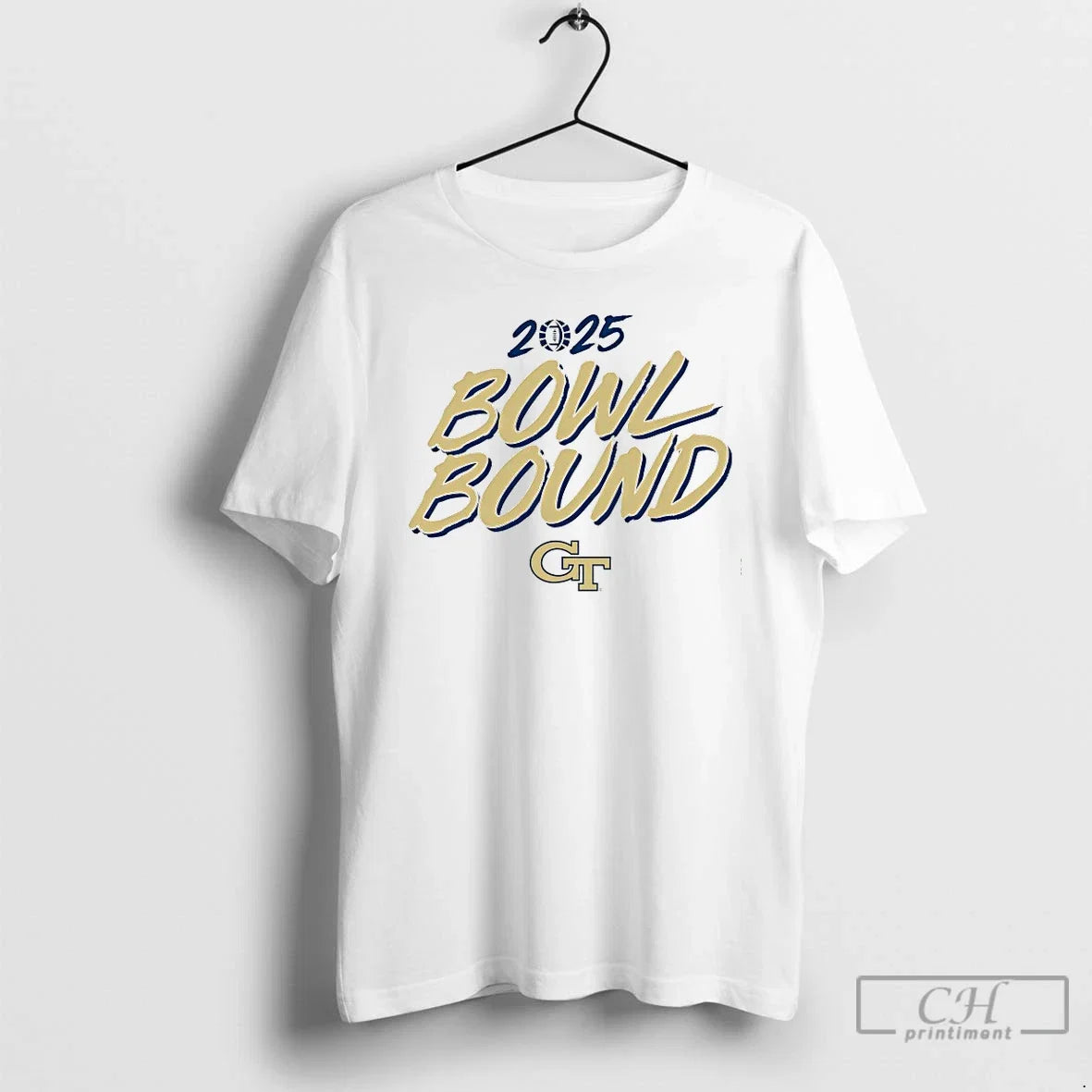 Classic Georgia Tech Yellow Jackets 2025 Bowl Bound - Adult & Kids T-Shirts, Sweatshirts & Hoodies apparel design preview 1