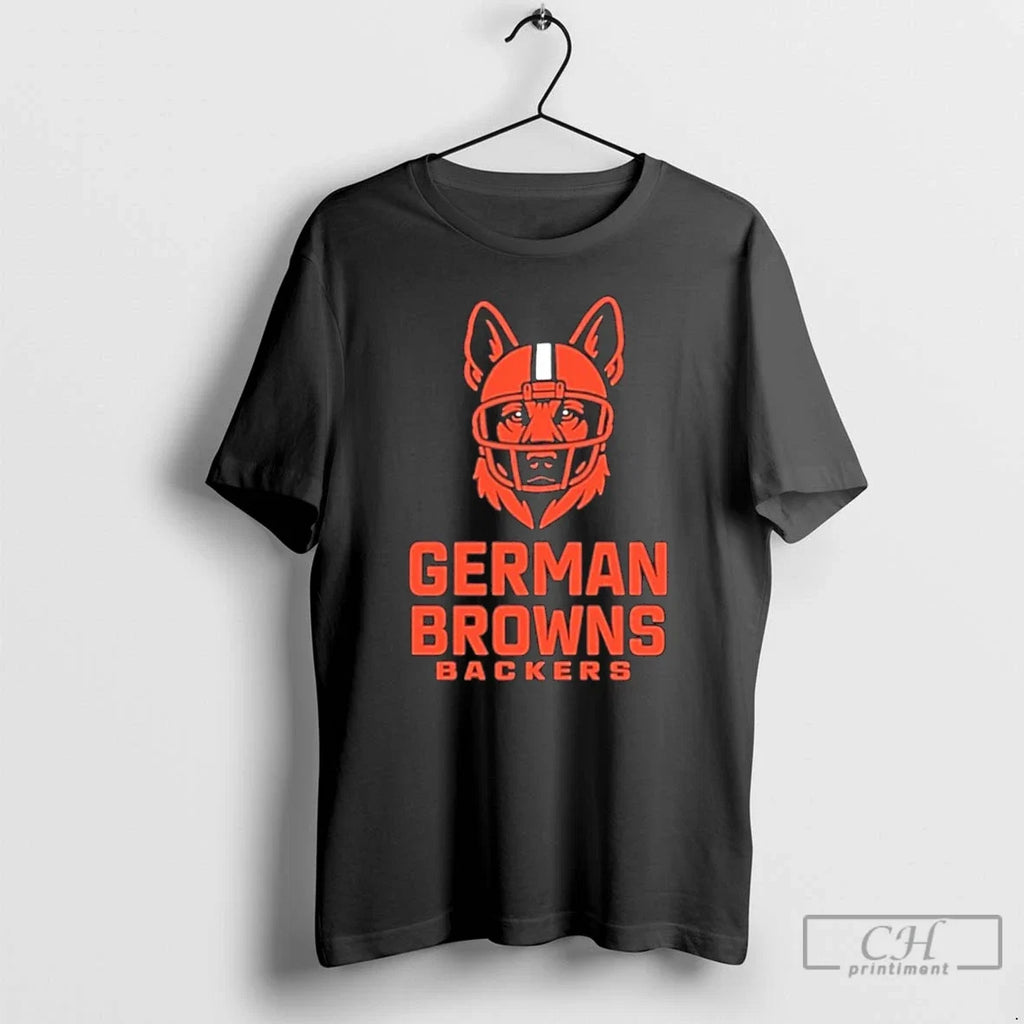 Classic German Browns Backers - Adult & Kids T-Shirts, Sweatshirts & Hoodies apparel design preview 1