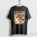 Classic Ghost Reading Book Library Halloween - Adult & Kids T-Shirts, Sweatshirts & Hoodies apparel design preview 1