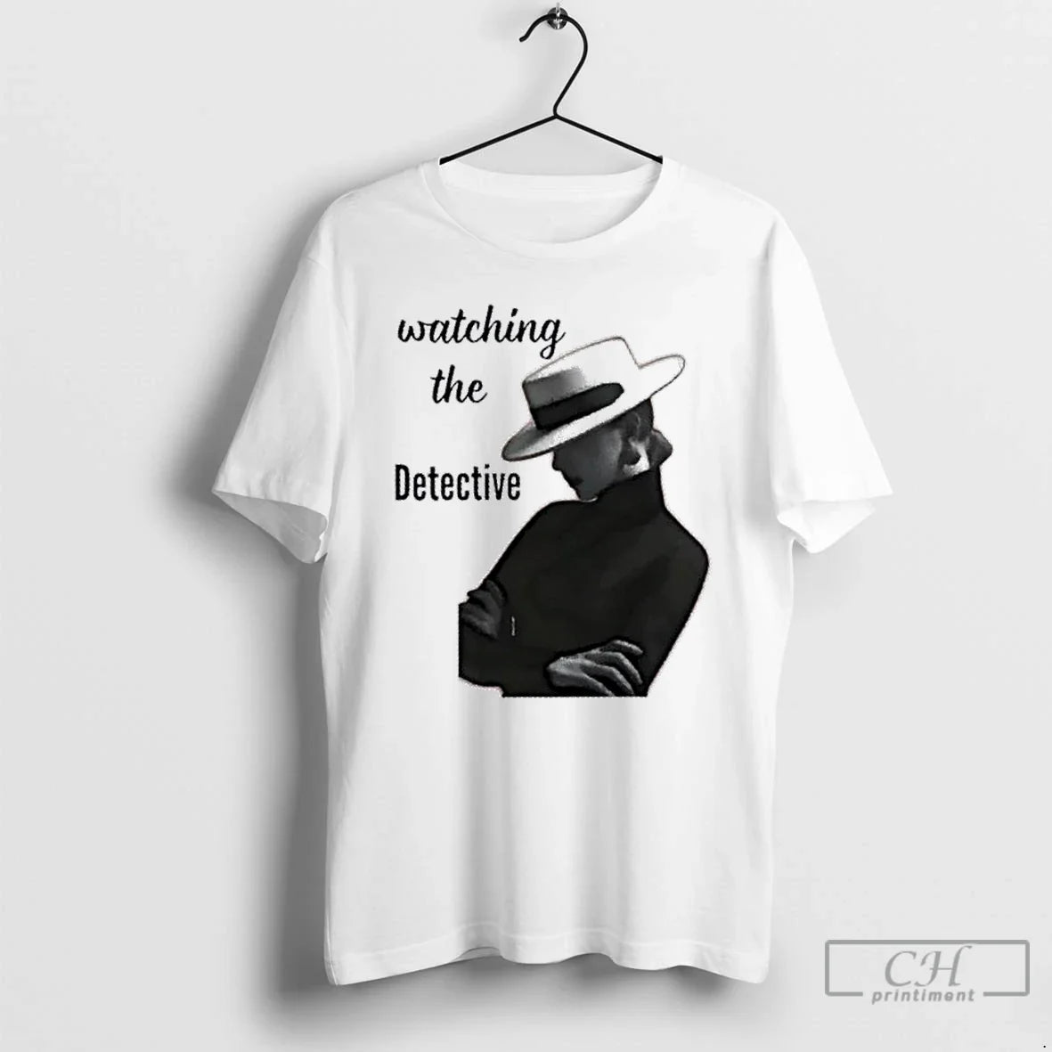 Classic Girl Watching The Detective - Adult & Kids T-Shirts, Sweatshirts & Hoodies apparel design preview 1