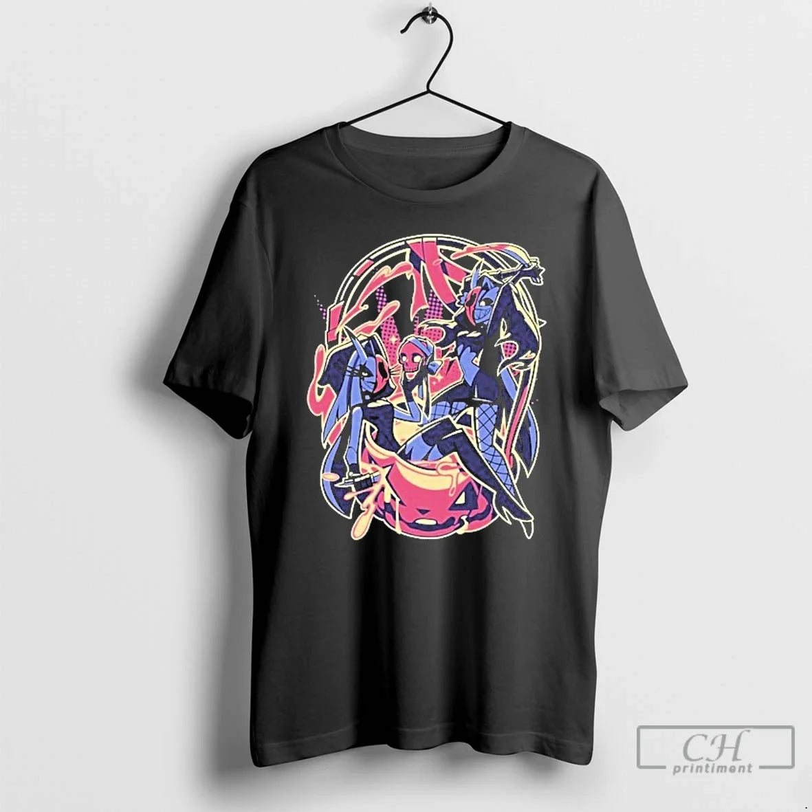 Classic Glitz Glam Halloween Helluva Boss - Adult & Kids T-Shirts, Sweatshirts & Hoodies apparel design preview 1