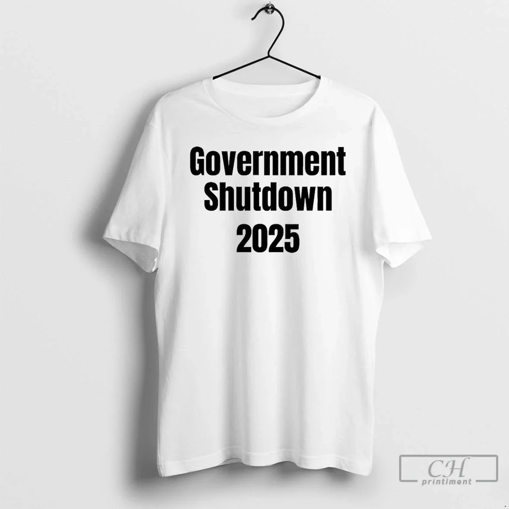 Classic Government Shutdown 2025 - Adult & Kids T-Shirts, Sweatshirts & Hoodies apparel design preview 1