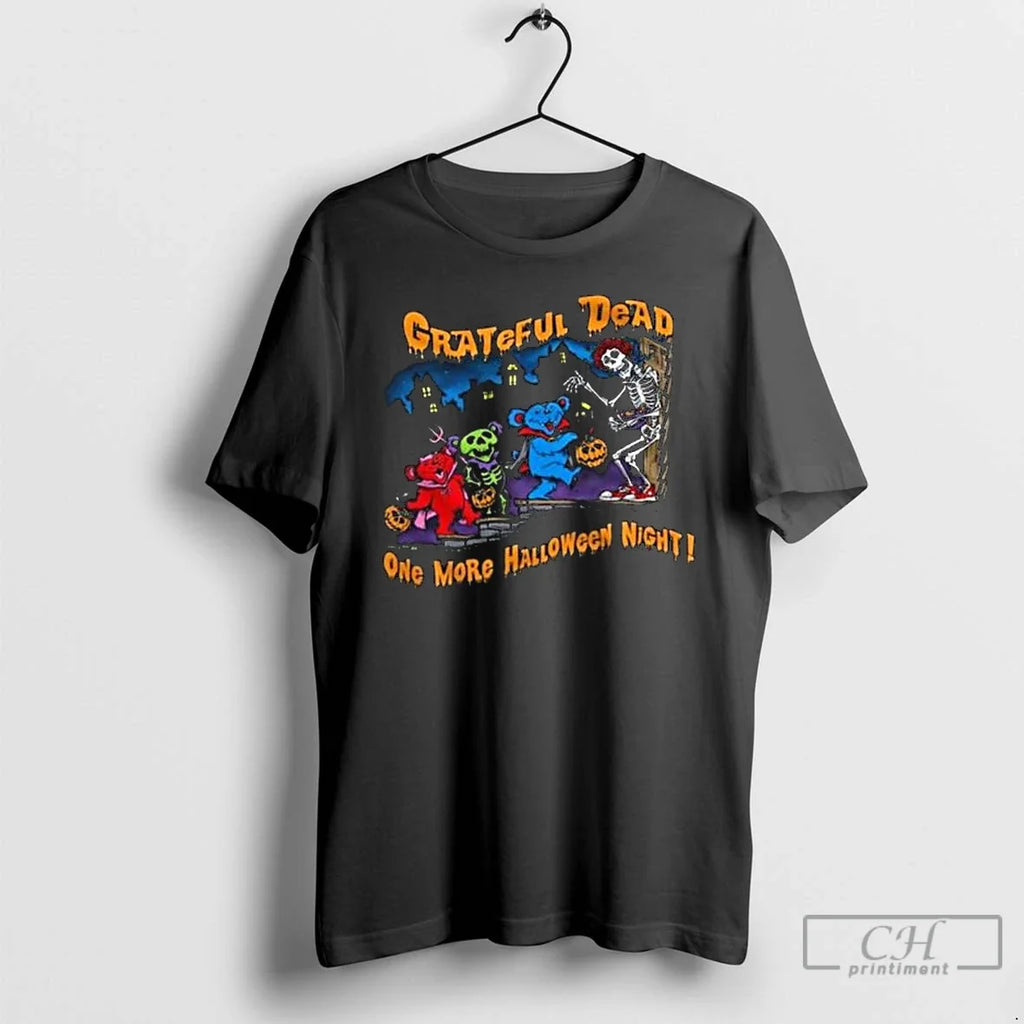 Classic Grateful Dead One More Halloween Night 2025 - Adult & Kids T-Shirts, Sweatshirts & Hoodies apparel design preview 1