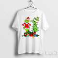 Classic Grinch Santa And Pine Tree Merry Christmas - Adult & Kids T-Shirts, Sweatshirts & Hoodies apparel design preview 1