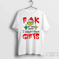 Classic Grinch F Ck My Baby Daddy I Bought Them Gifts - Adult & Kids T-Shirts, Sweatshirts & Hoodies apparel design preview 1