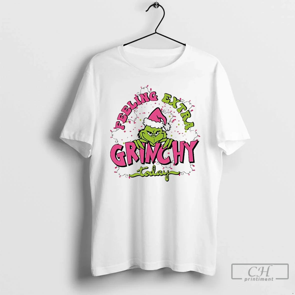Classic Grinch Feeling Extra Grinchy Today Christmas - Adult & Kids T-Shirts, Sweatshirts & Hoodies apparel design preview 1