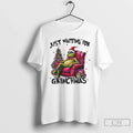 Classic Grinch Just Waiting For Grinchmas Christmas - Adult & Kids T-Shirts, Sweatshirts & Hoodies apparel design preview 1