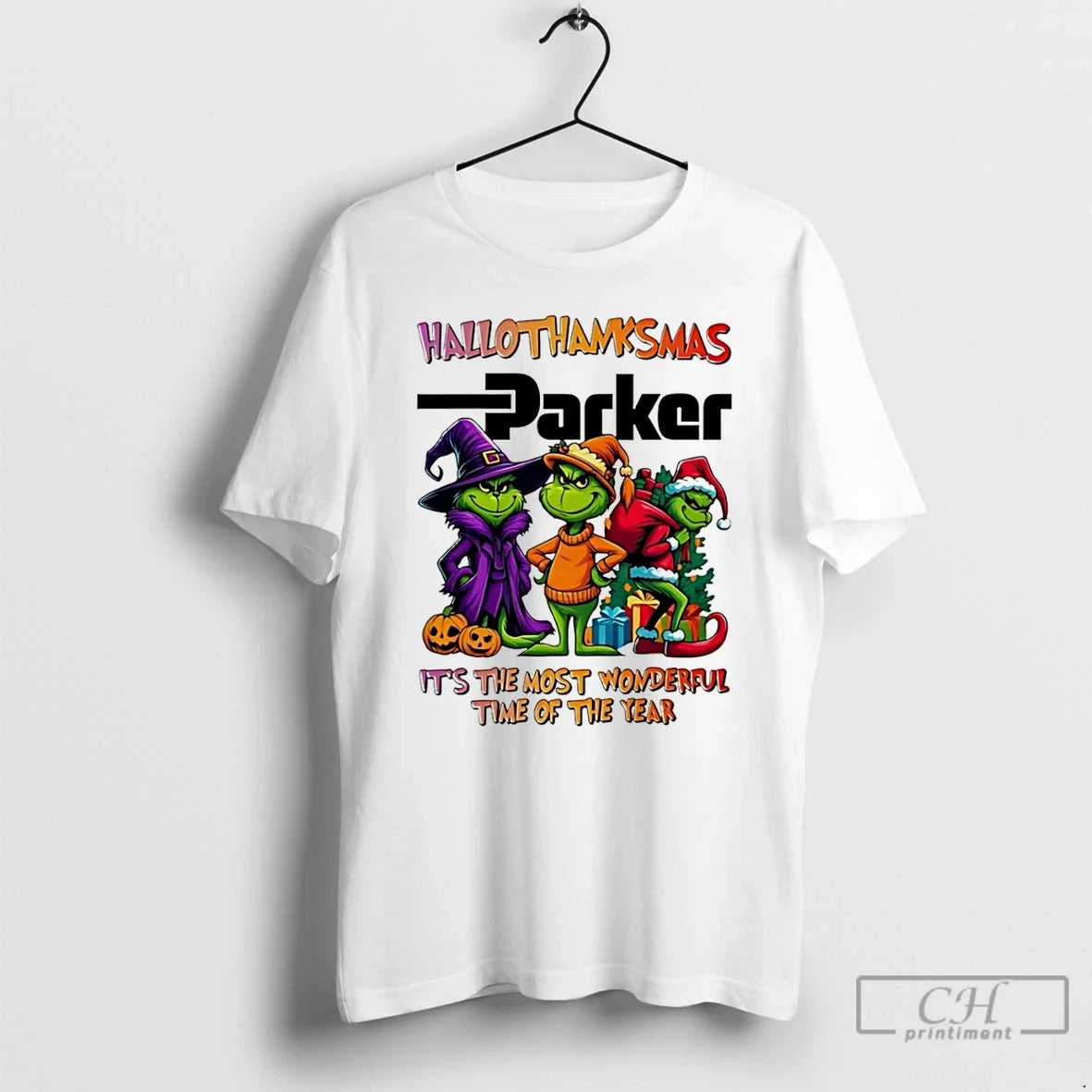Classic Grinch X Parker Hannifin Its The Most - Adult & Kids T-Shirts, Sweatshirts & Hoodies apparel design preview 1