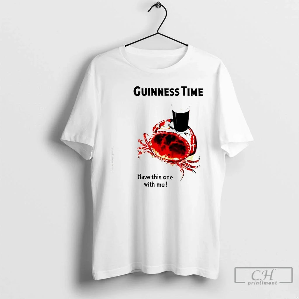 Classic Guinness Time Have This One With Me - Adult & Kids T-Shirts, Sweatshirts & Hoodies apparel design preview 1