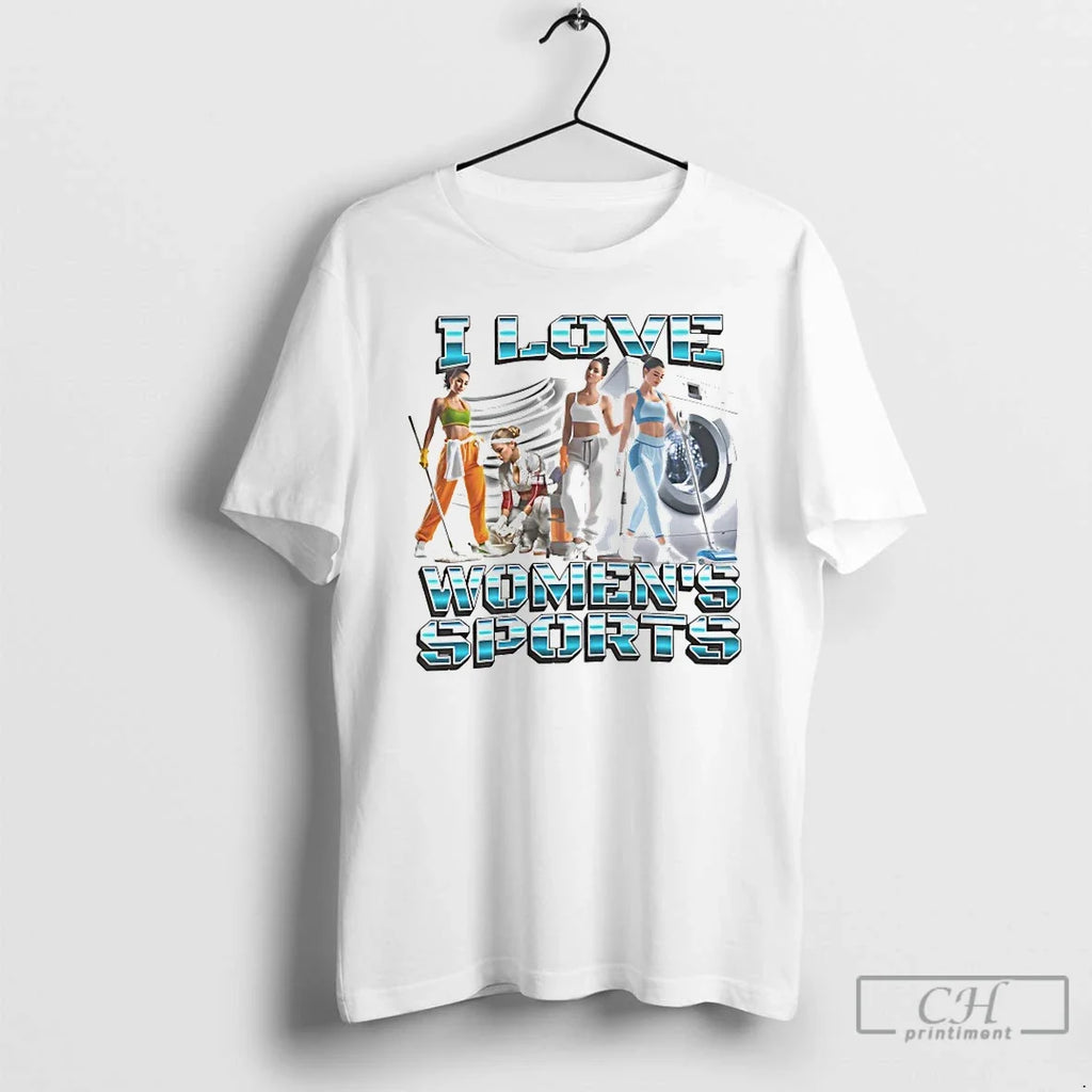 Classic Gym Girls I Love Womens Sports - Adult & Kids T-Shirts, Sweatshirts & Hoodies apparel design preview 1