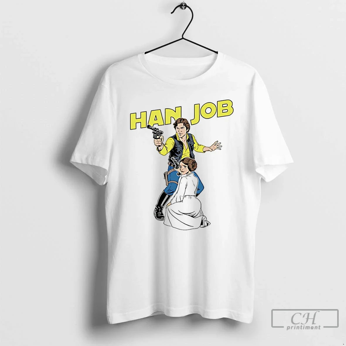 Classic Han Solo Princess Leia Job Star War - Adult & Kids T-Shirts, Sweatshirts & Hoodies apparel design preview 1