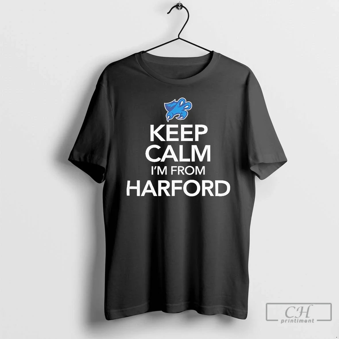 Classic Harford Community College Athletics Keep Calm - Adult & Kids T-Shirts, Sweatshirts & Hoodies apparel design preview 1