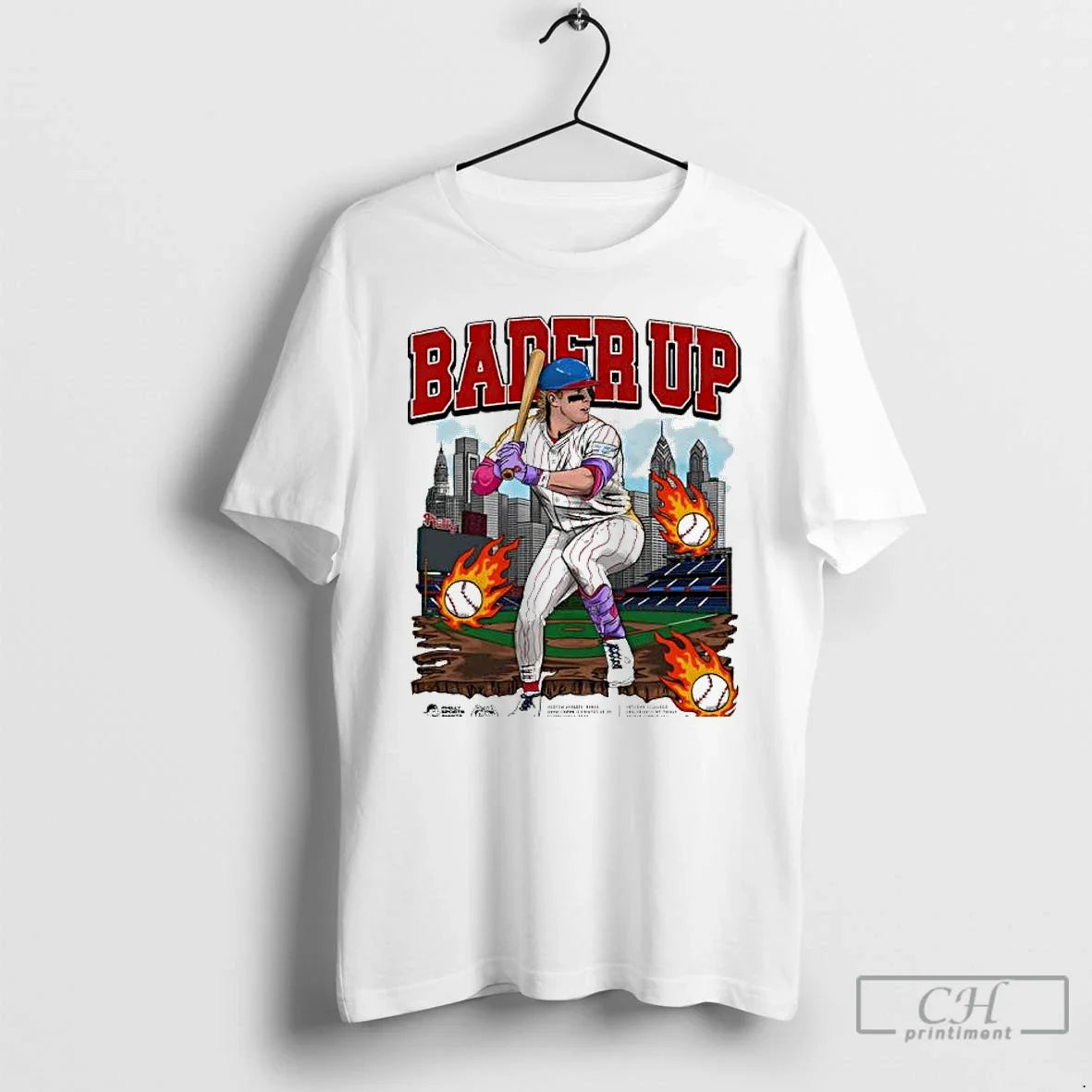 Classic Harrison Bader Up - Adult & Kids T-Shirts, Sweatshirts & Hoodies apparel design preview 1