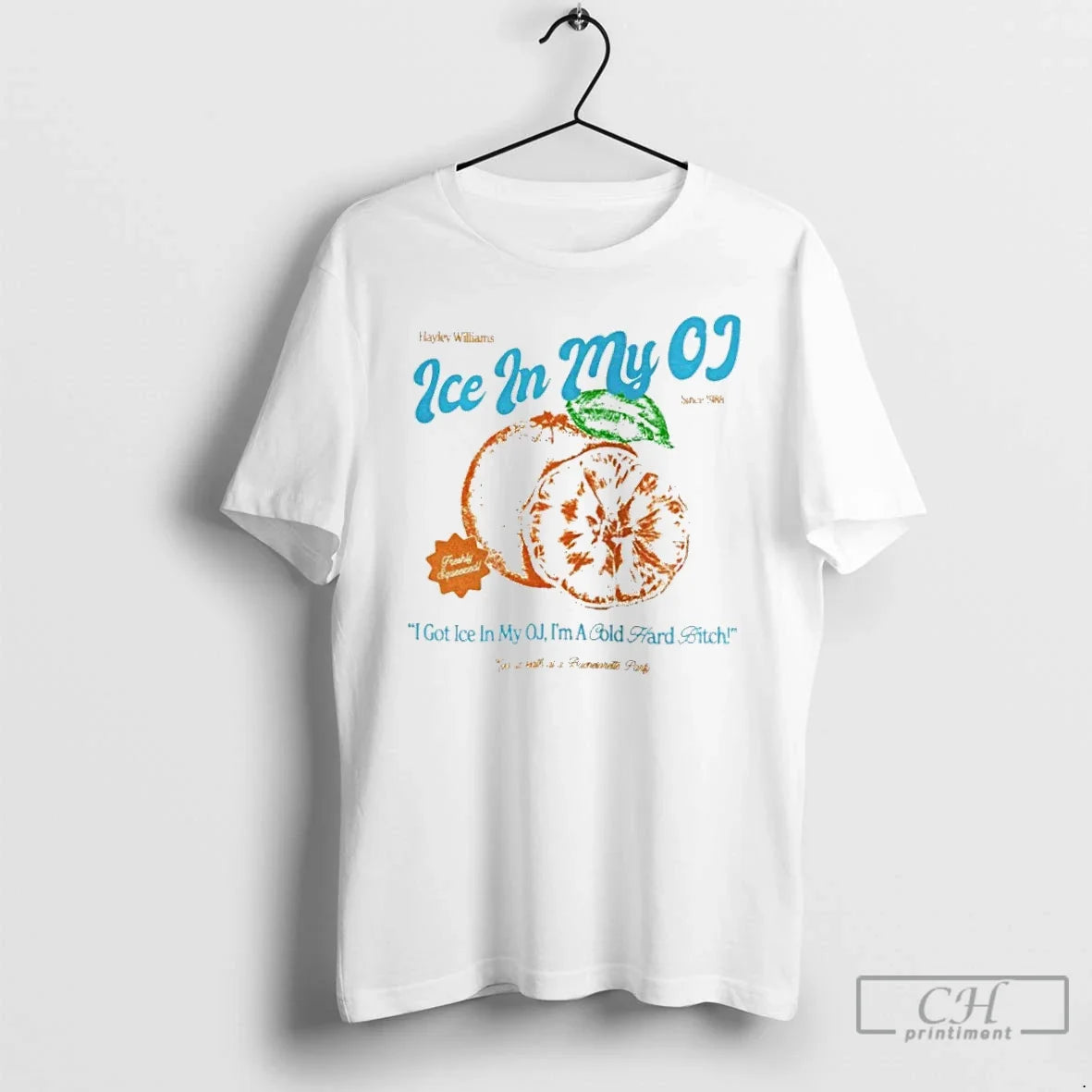 Classic Hayley Williams Ice In My Oj I Got Im - Adult & Kids T-Shirts, Sweatshirts & Hoodies apparel design preview 1