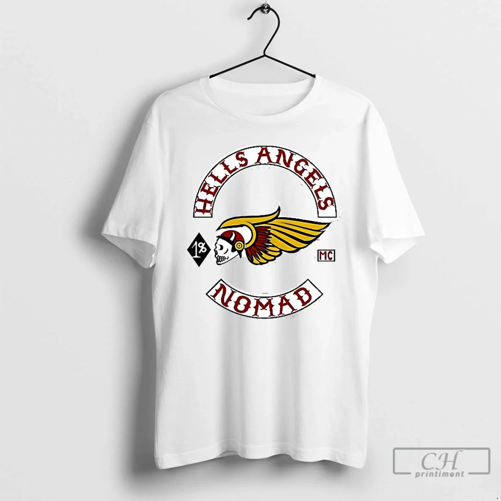 Classic Hells Angels Motorcycle Club - Adult & Kids T-Shirts, Sweatshirts & Hoodies apparel design preview 1