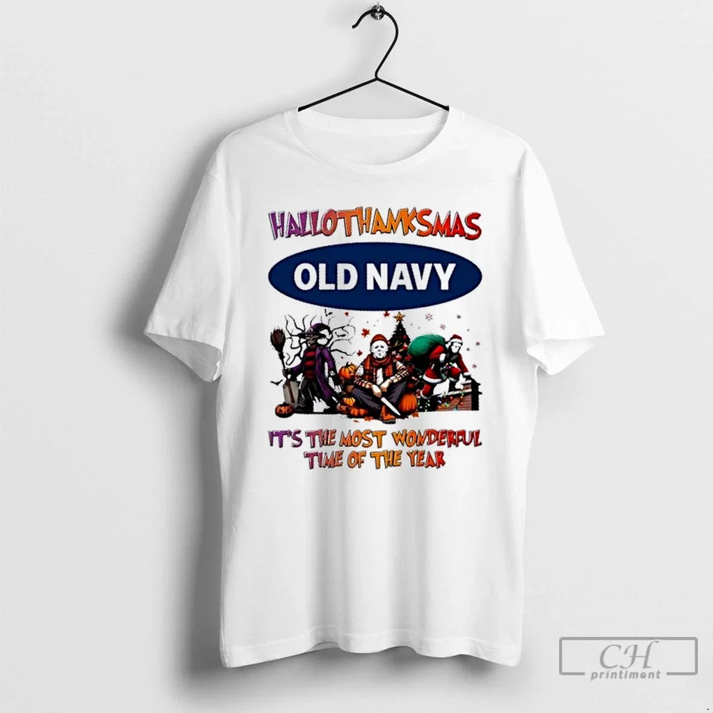 Classic Horror Movies Halloween X Old Navy Its The - Adult & Kids T-Shirts, Sweatshirts & Hoodies apparel design preview 1