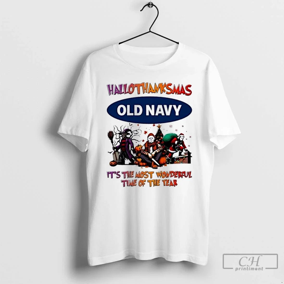 Classic Horror Movies Halloween X Old Navy Its The - Adult & Kids T-Shirts, Sweatshirts & Hoodies apparel design preview 1