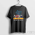 Classic Horror Movie Characters You Cant Sit With Us - Adult & Kids T-Shirts, Sweatshirts & Hoodies apparel design preview 1